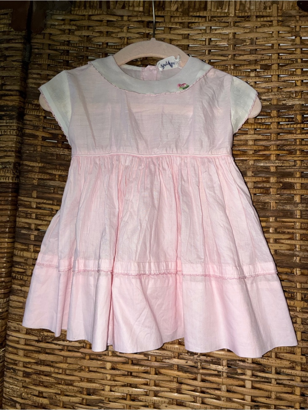 Vintage Infant MARY JANE Dress.  3-6 Months.